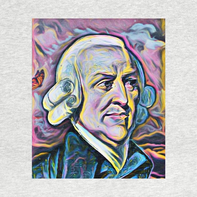 Adam Smith Portrait | Adam Smith Artwork 10 by JustLit
